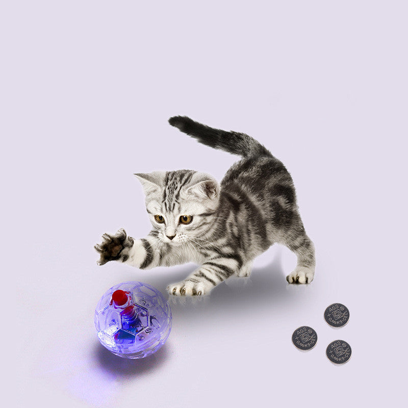 Illuminating Cat Toy Ball for Feline Playtime
