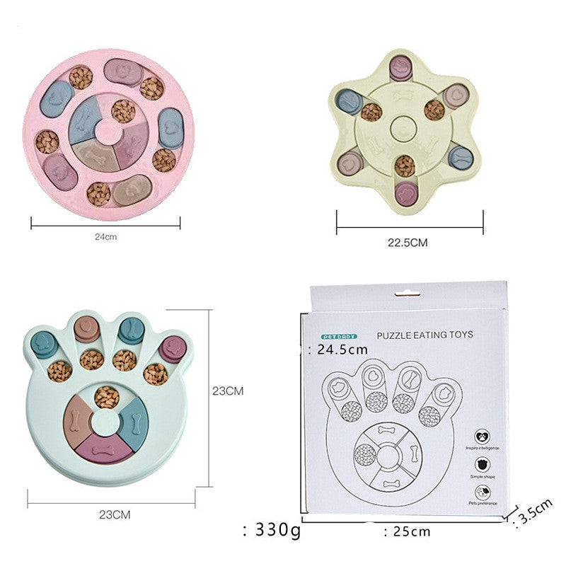 Interactive Educational Dog Feeding Toys